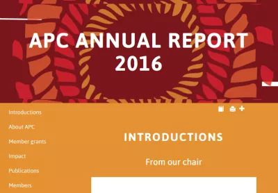 APC Annual Report